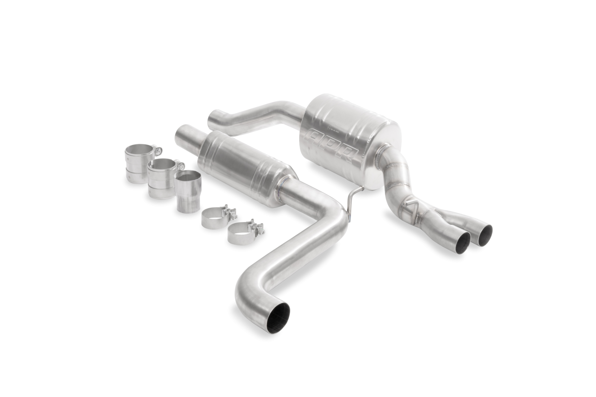 APR Catback-System Polo AW GTI Vor-OPF – APR by CrewX Performance